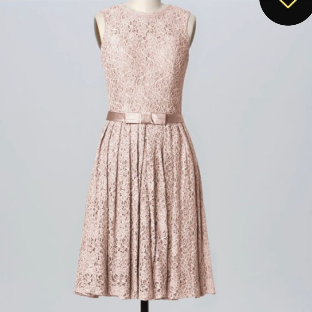 BRIDAL Lace Dress Sand